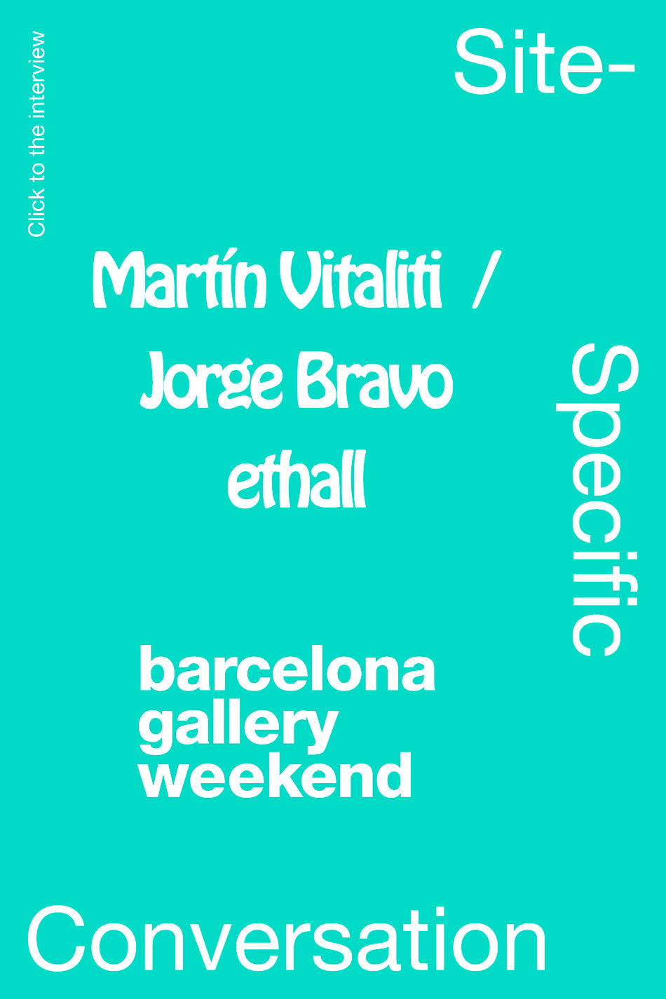 barcelona gallery weekend