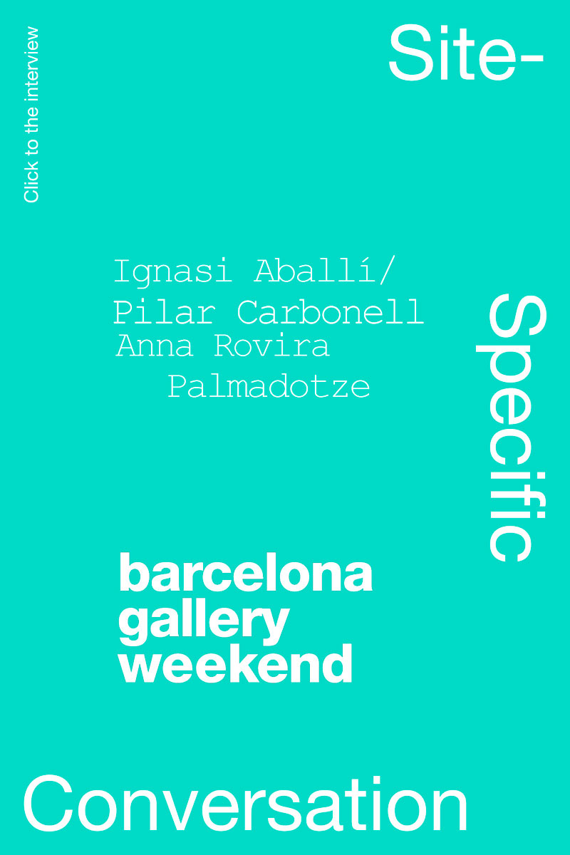 barcelona gallery weekend