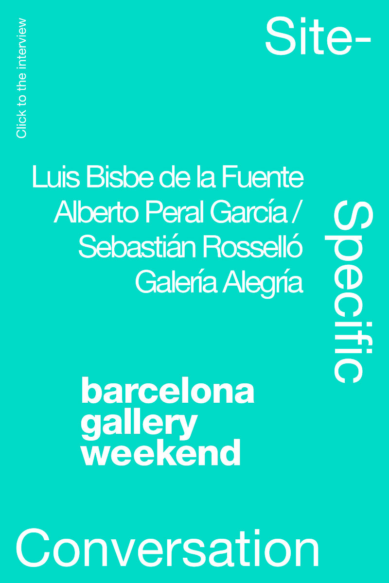 barcelona gallery weekend