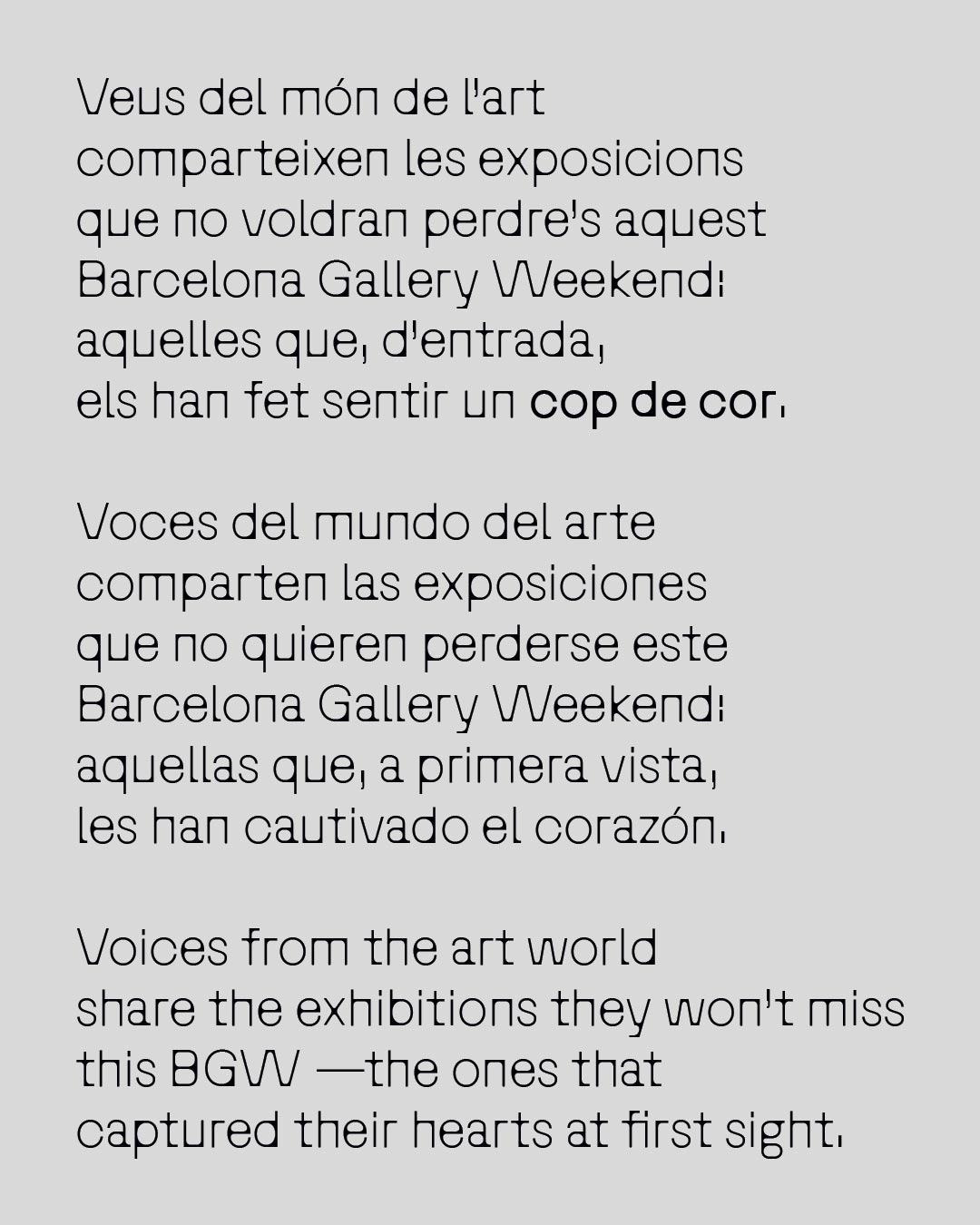 barcelona gallery weekend